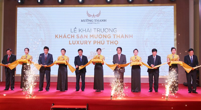 Lễ khai trương Khách sạn Mường Thanh Luxury Phú Thọ